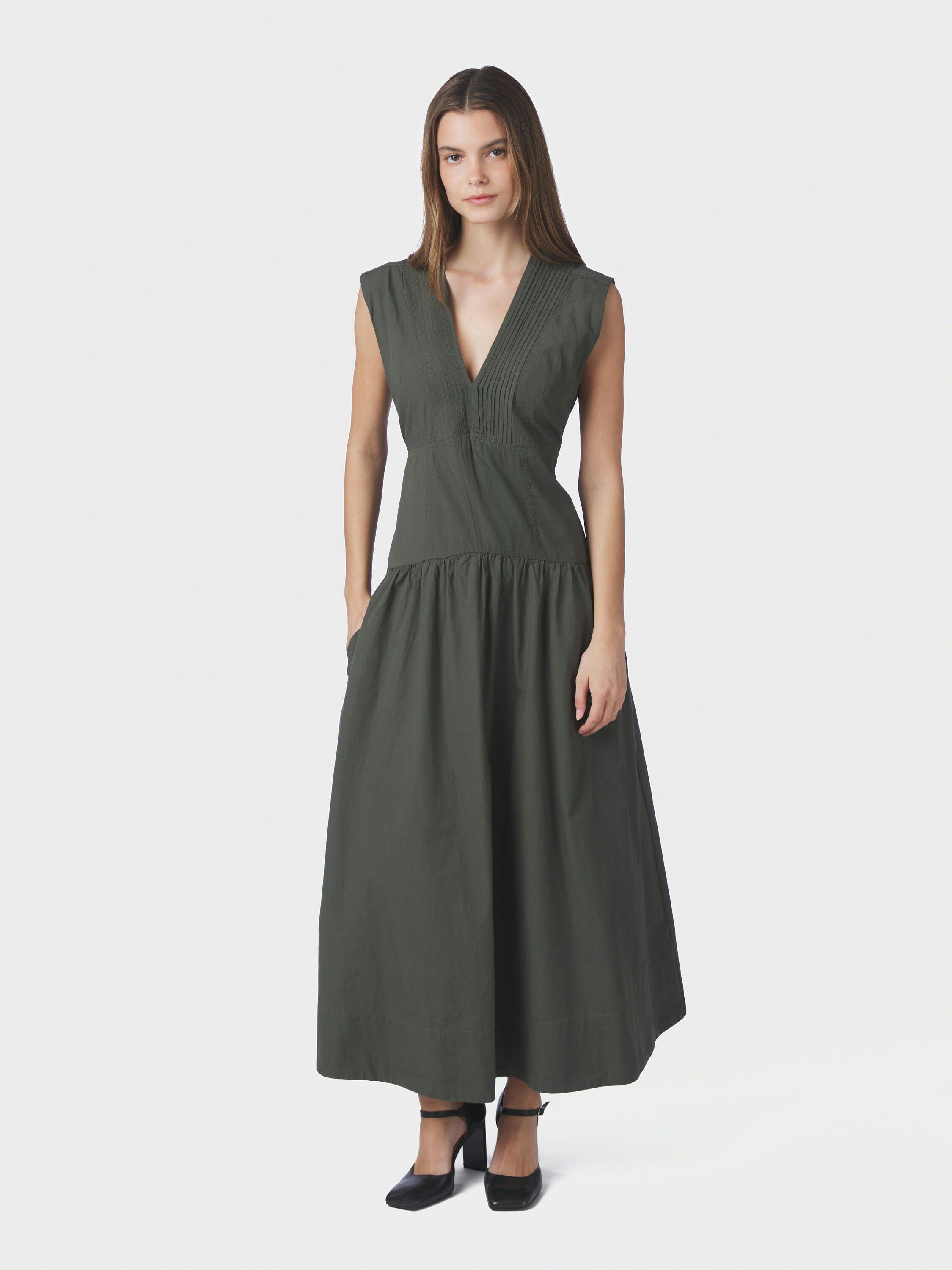 Halise Poplin Dress
