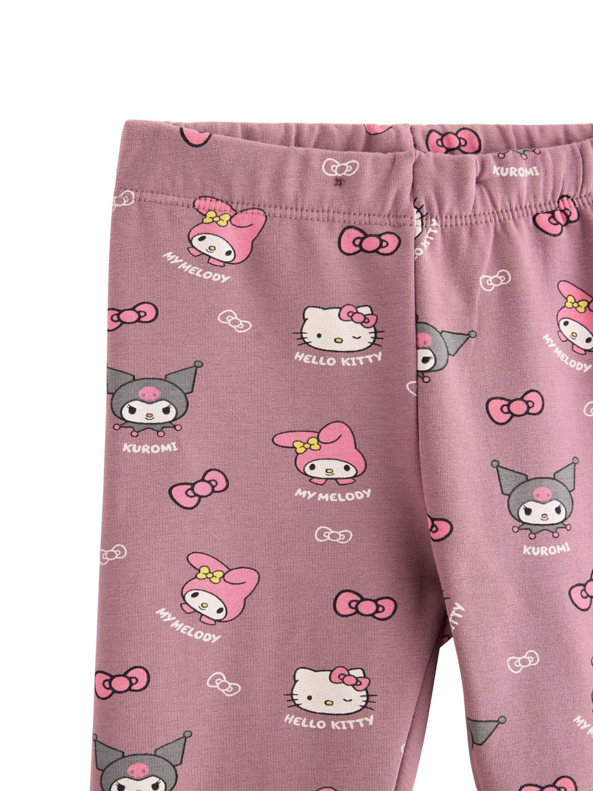 Soft cotton jersey leggings with br