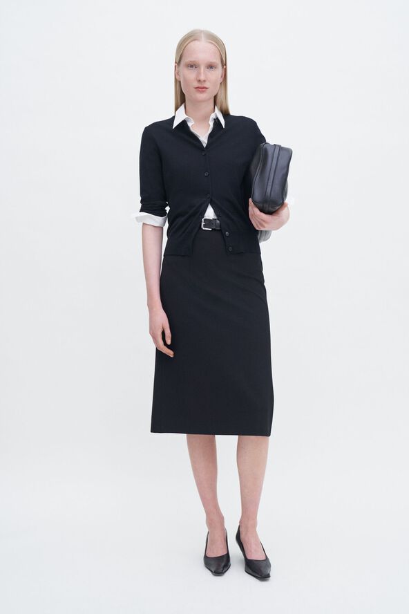 Merino Short Cardigan