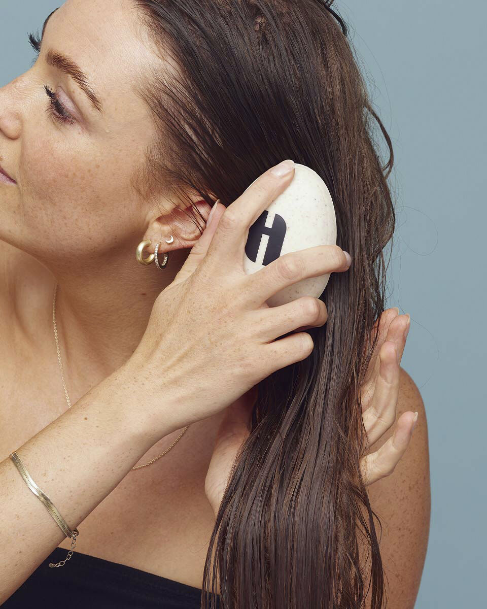 Wet Hair Detangler Brush, White