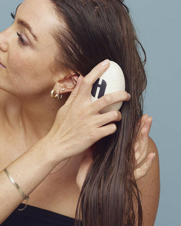 Wet Hair Detangler Brush, White