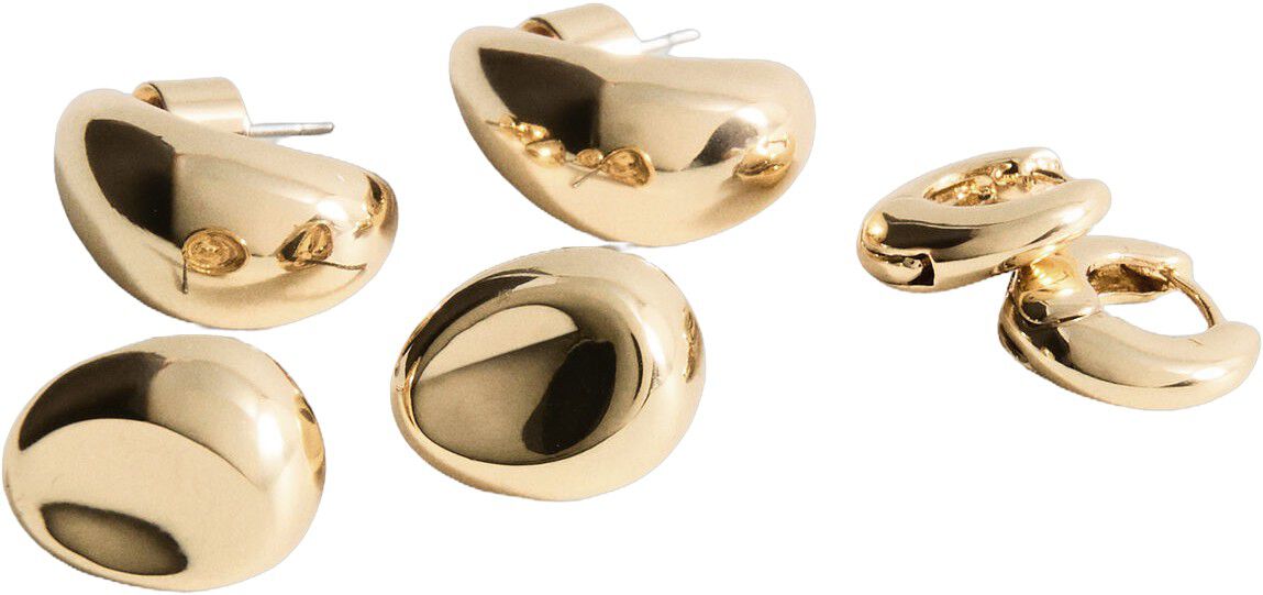 Combined earring set