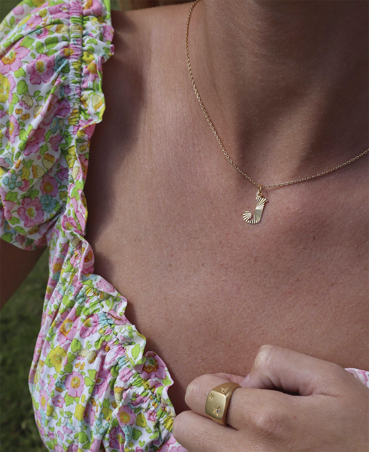 Anchor Chain, gold plated sterling silver - 42 CM