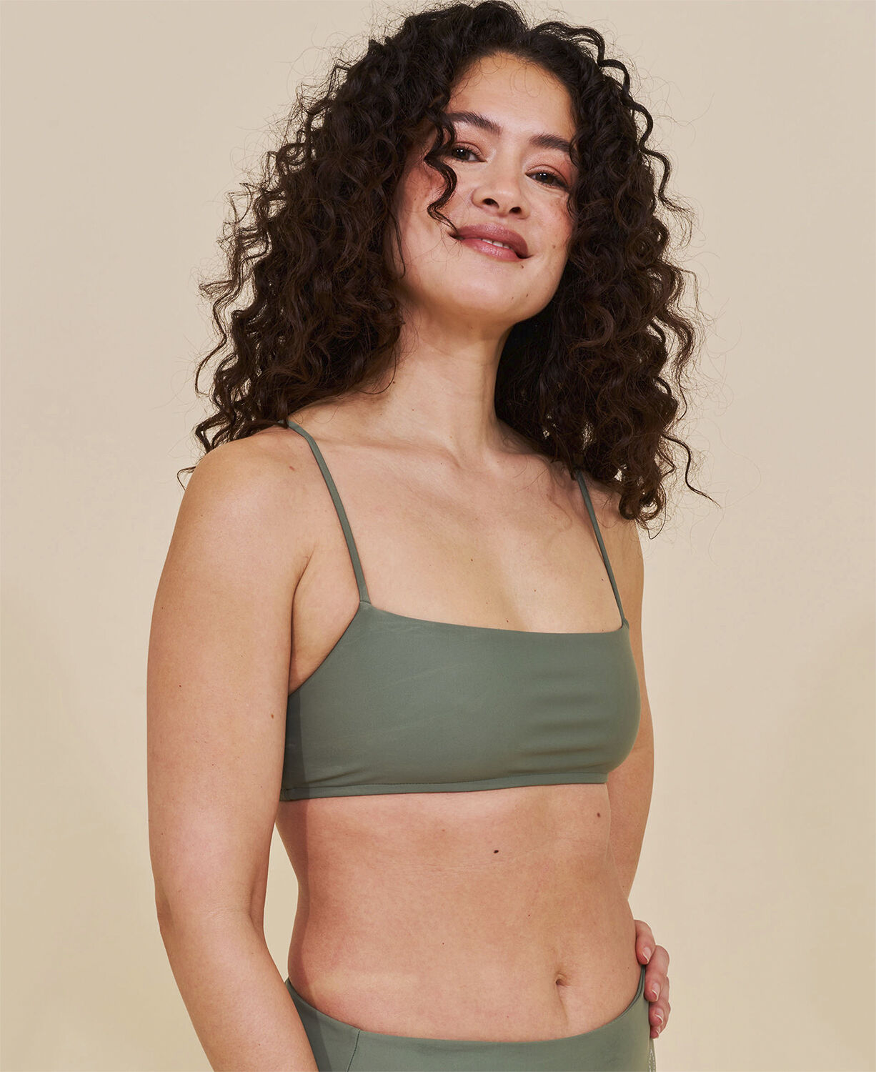 Sanur bandeau bikini topp