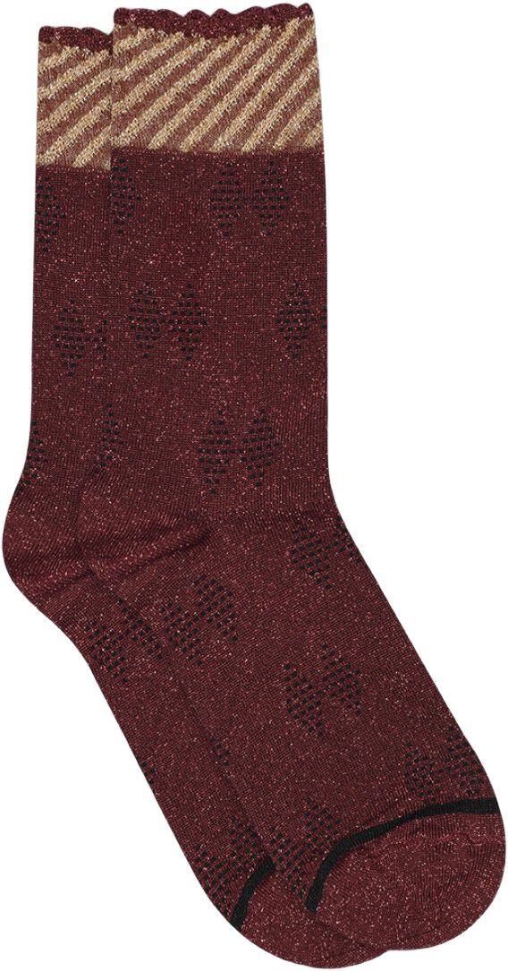 Flora glitter socks