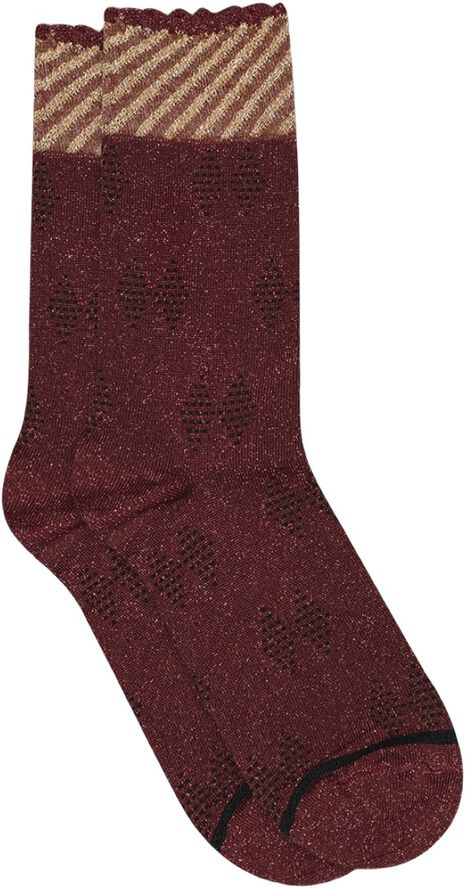 Flora glitter socks