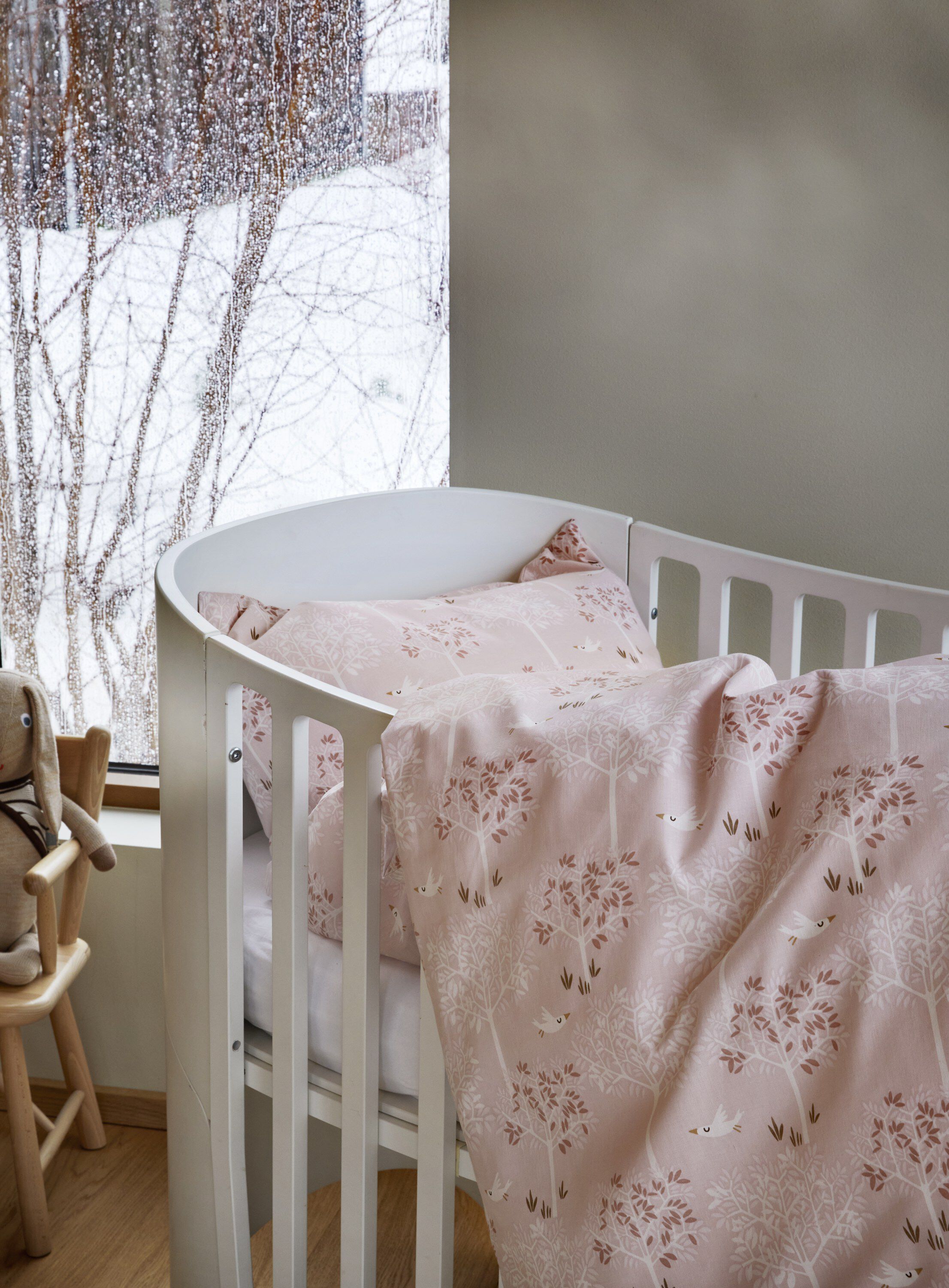 Kira baby senges&aelig;t varm lyser&oslash;d