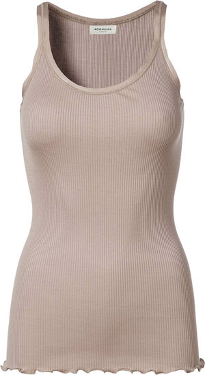 Silk top regular w/elastic band