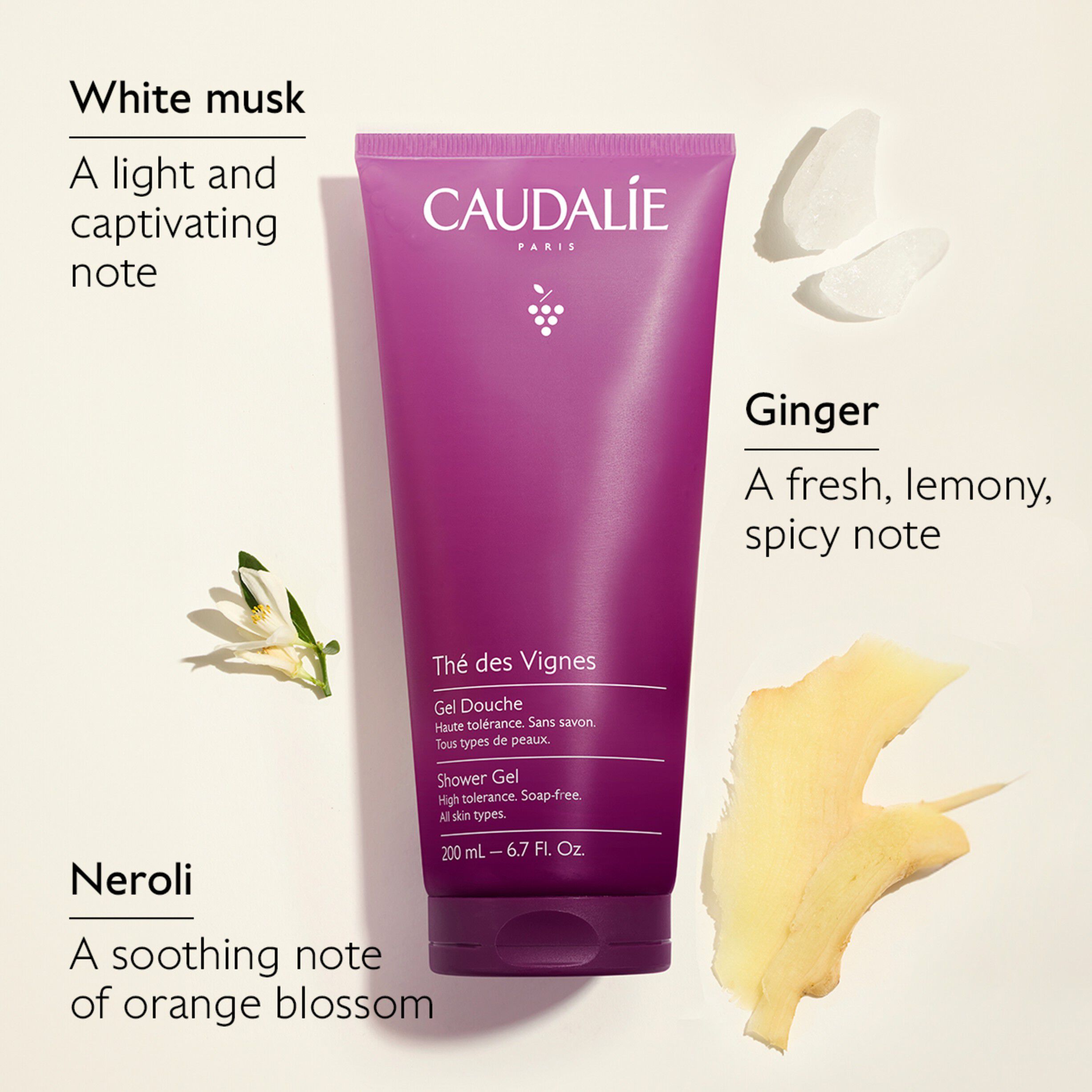 CA The des Vignes Shower Gel 200 ml