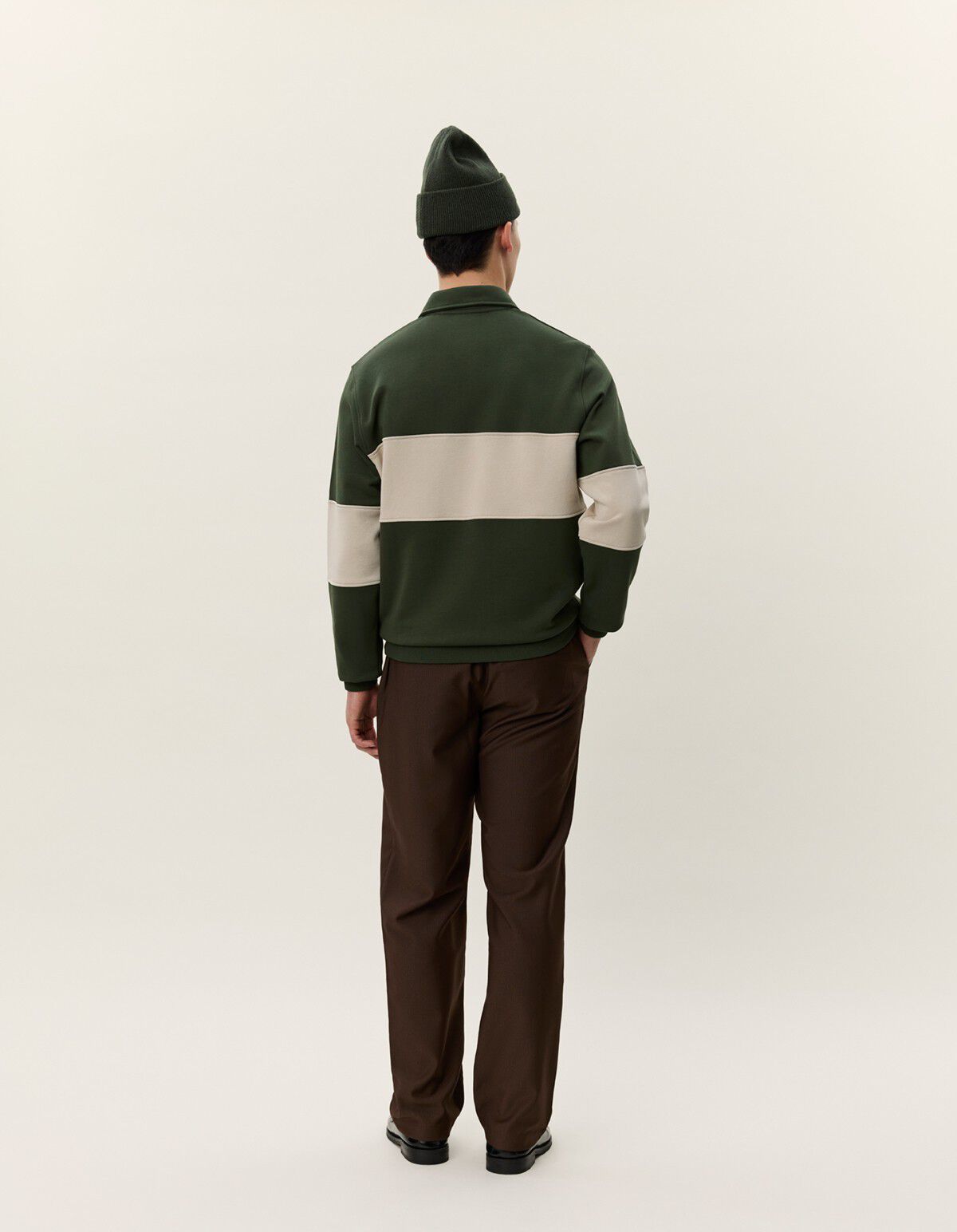 Cory Zipper Rugby Sweatshirt