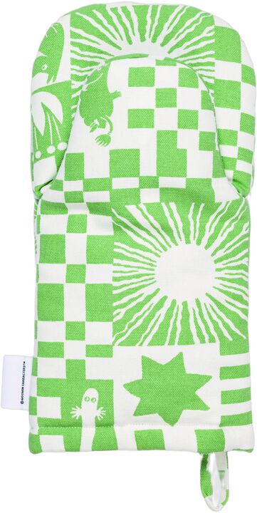 Moomin Arabia grydehandske Fest grøn