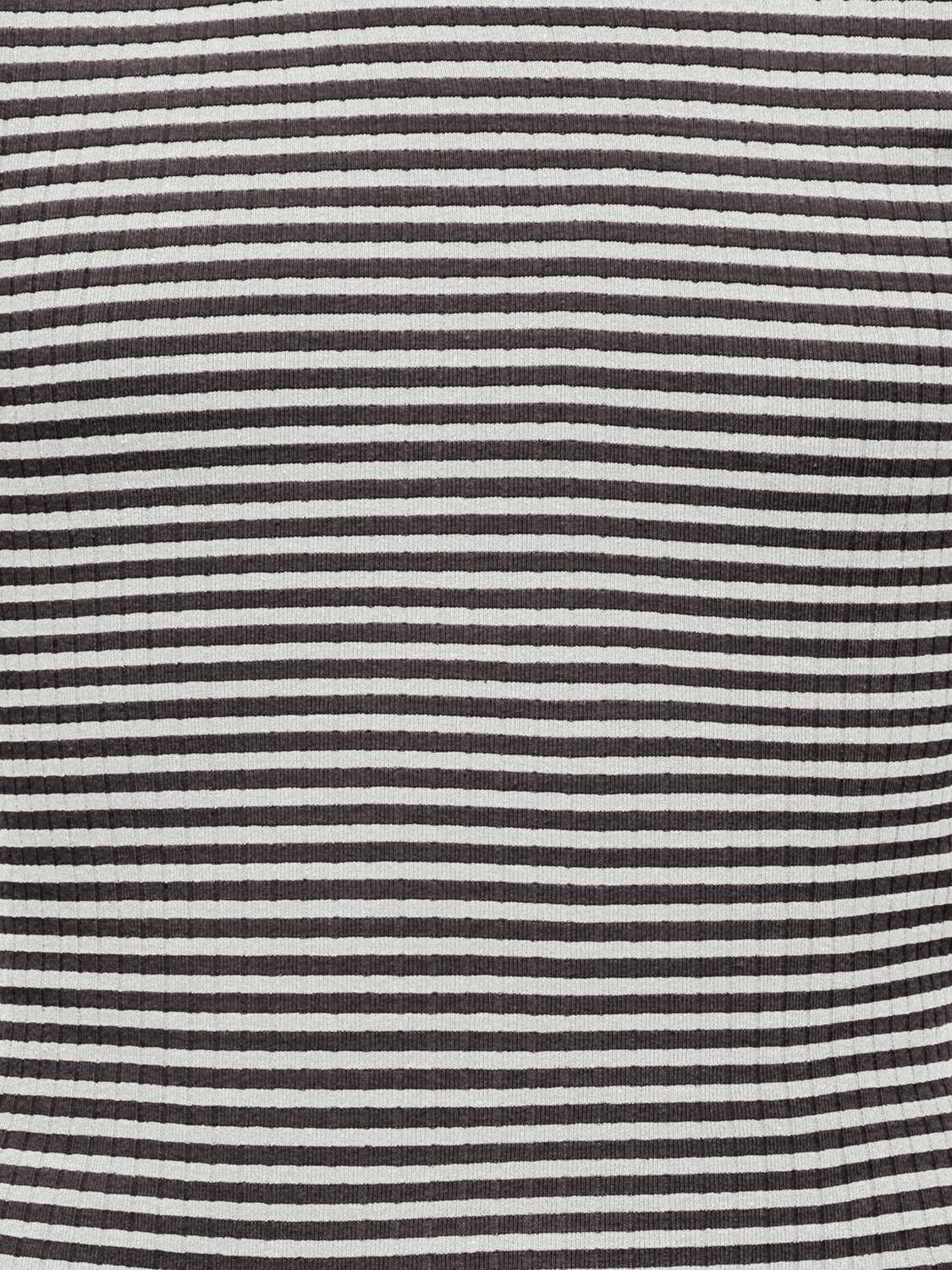 KOGDIXI LIFE L/S O-NECK STRIPE TOP