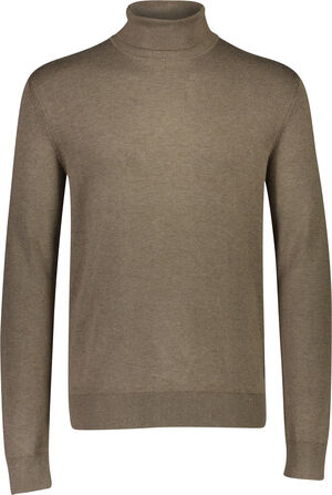Ecovero L/S roll neck knit