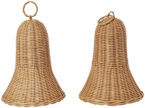 Braided Bells - Set of 2 - Natural