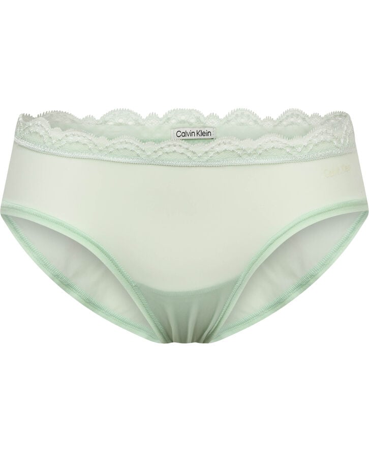 Lace Waistband Microfibre Briefs