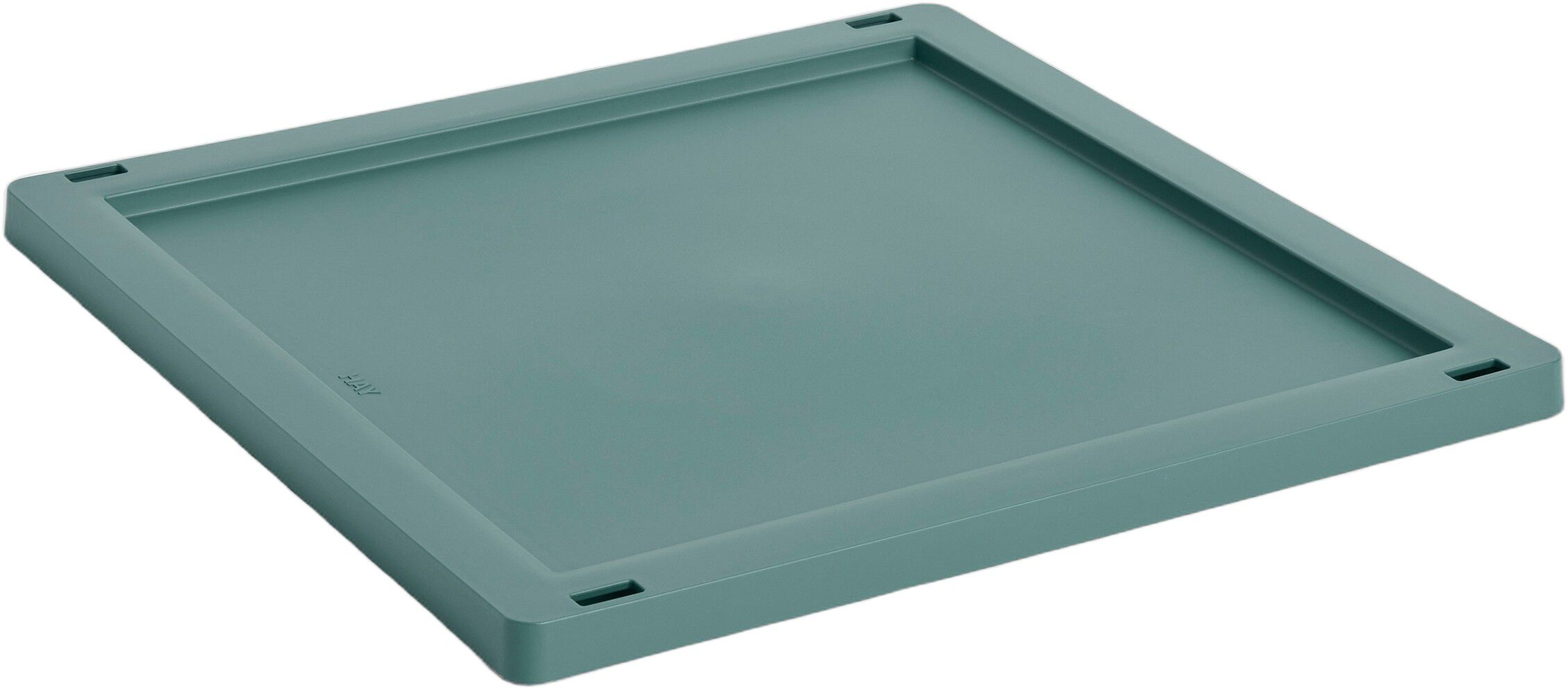 HAY Colour Crate Lid Plastic-Medium Square / Cube-Powder