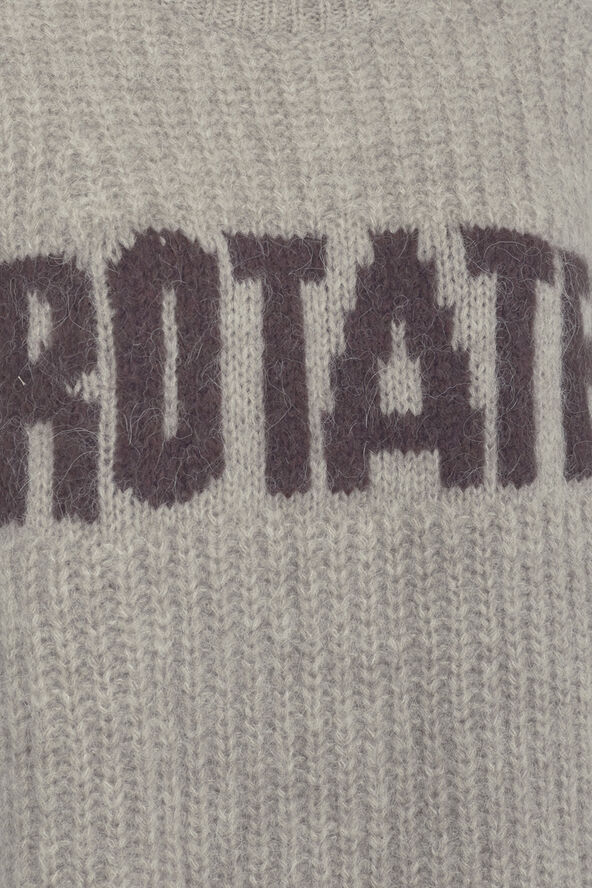 KNITTED LOGO SWEATER