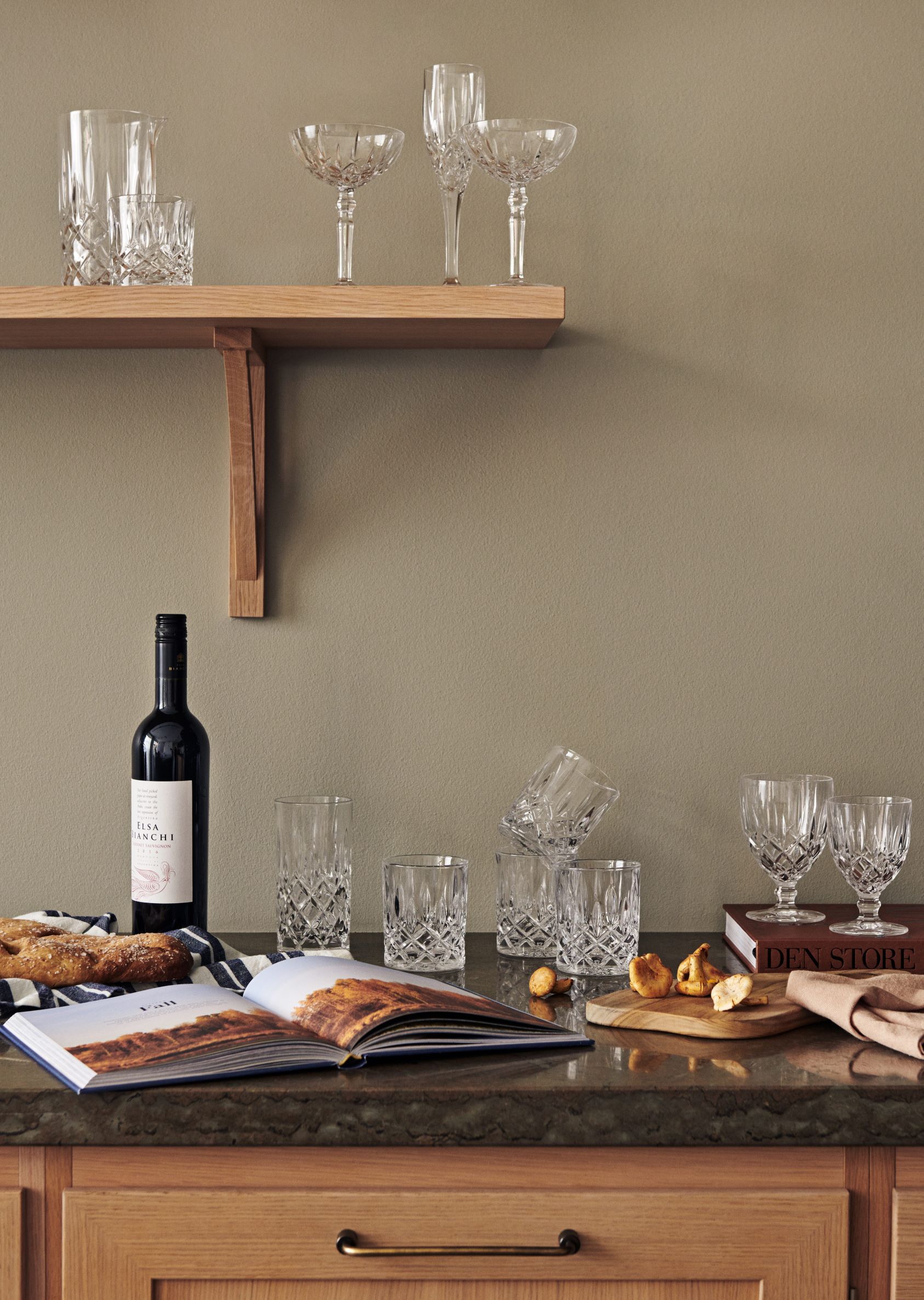 4 st. Noblesse krystal longdrinkglas