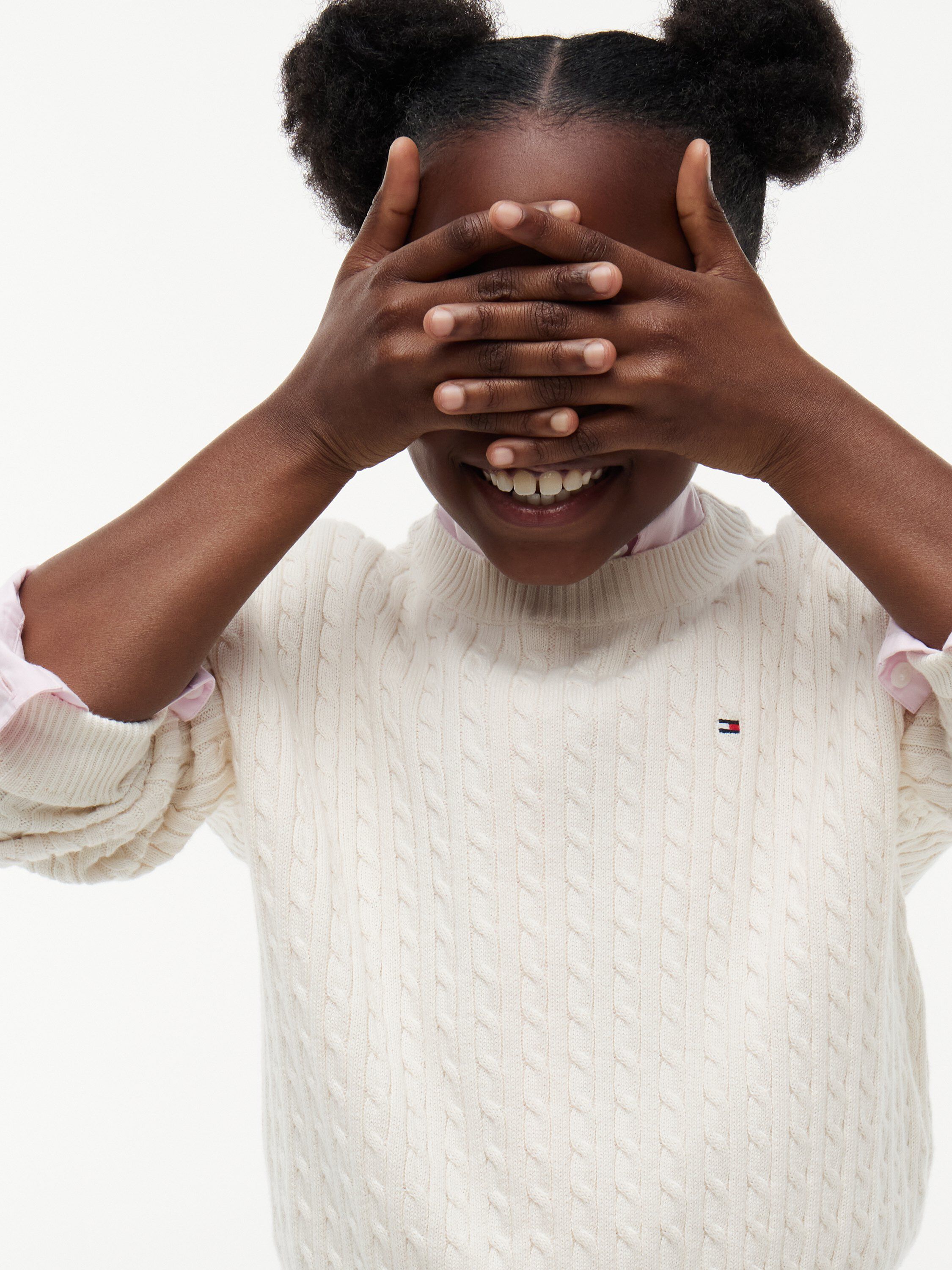Relaxed Cable Knit Jumper