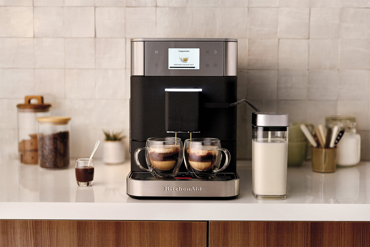 KITCHENAID fuldautomatisk espressomaskin-5KES8557EBK