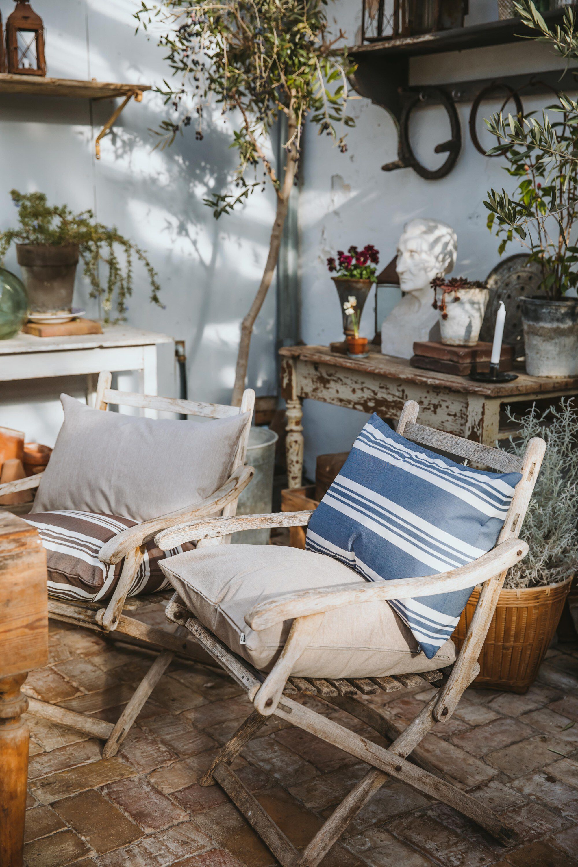 Fossflakes utomhuskudde 40x60 cm. Sand