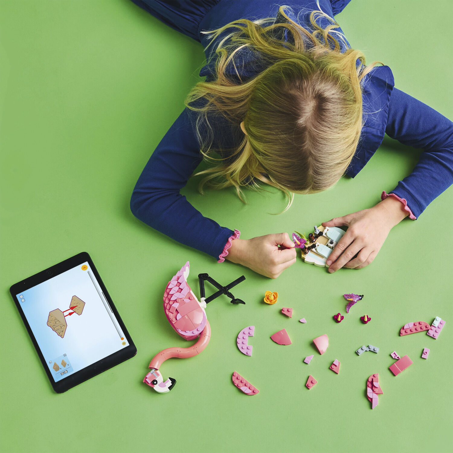 Vilde dyr - Pink flamingo 31170