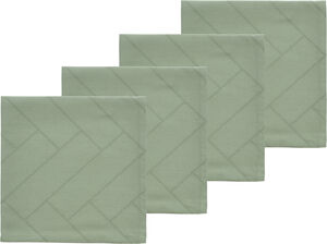 Tygservett Tiles Hedge Green 4 st