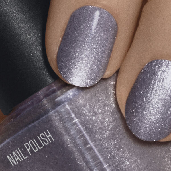 Nail Polish Lilac Glitter