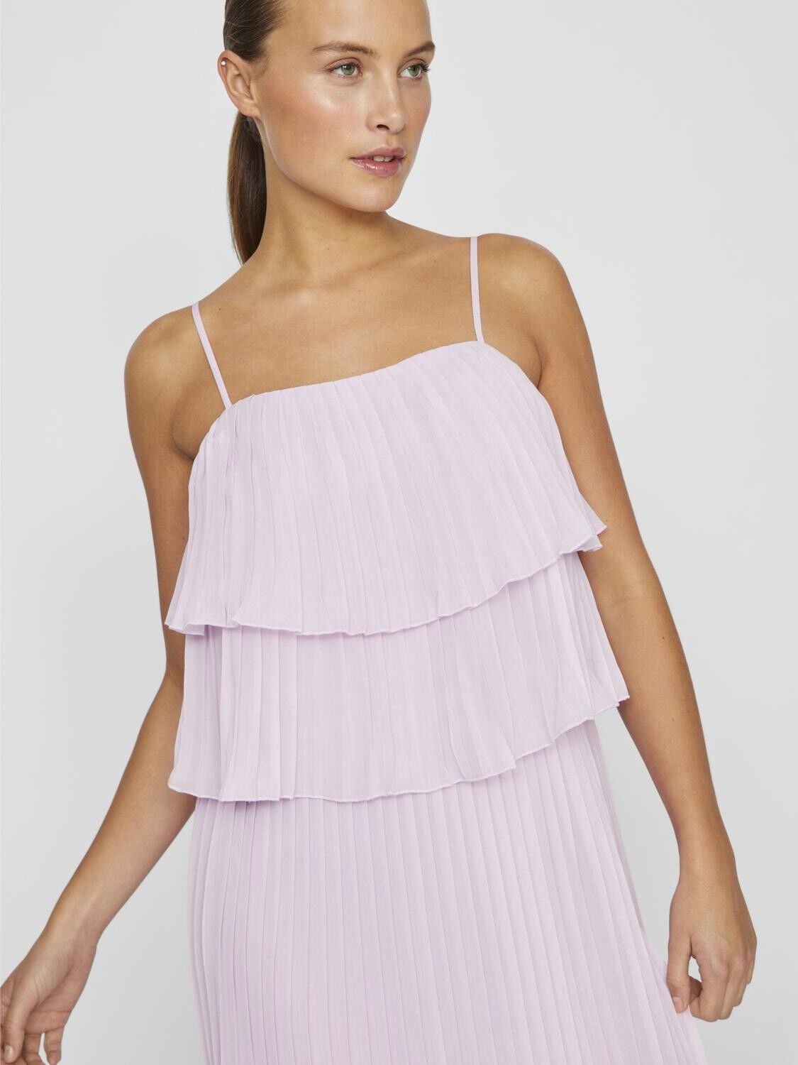 VICHIFFAN SINGLET PLEAT DRESS - NOO