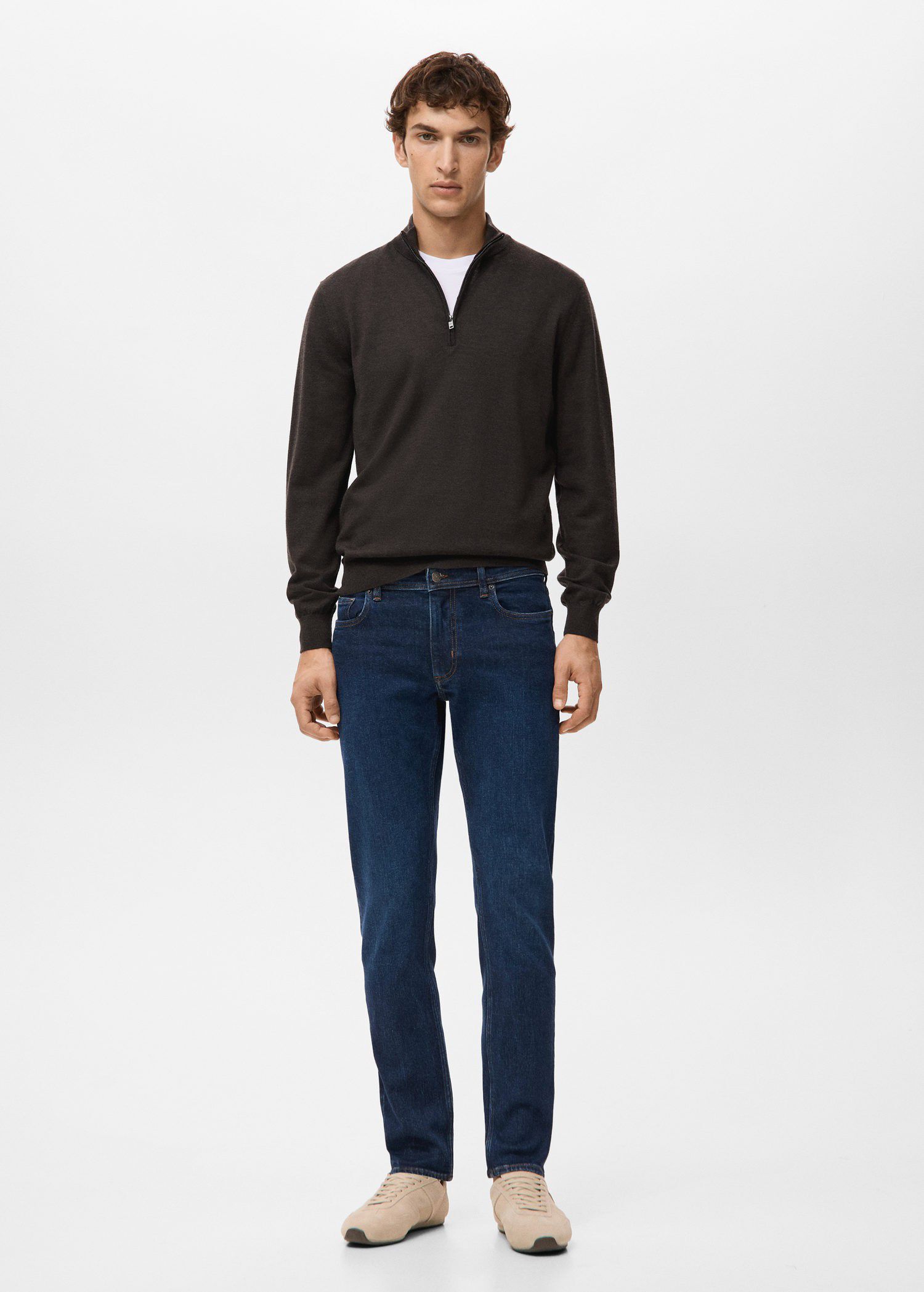 100% merino wool sweater with perki