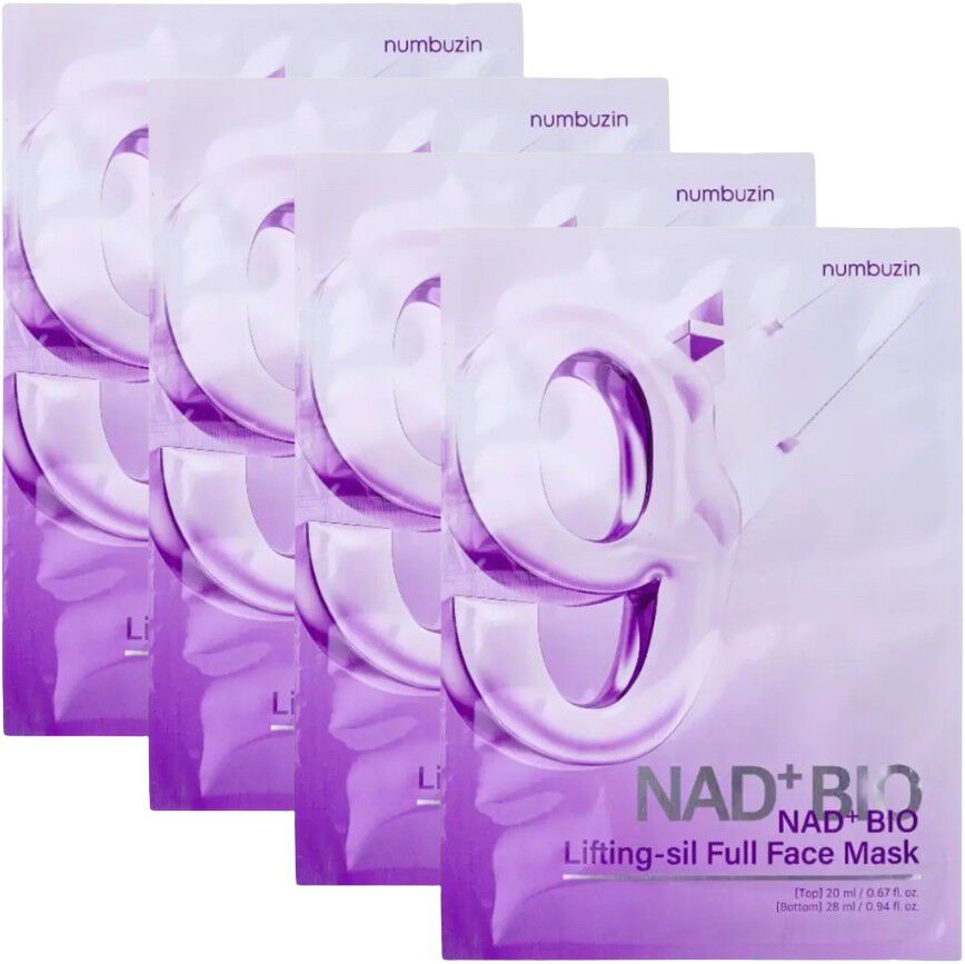 No. 9 NAD+ Bio Lifting-sil Full Face Pack Sheet 4pcs.