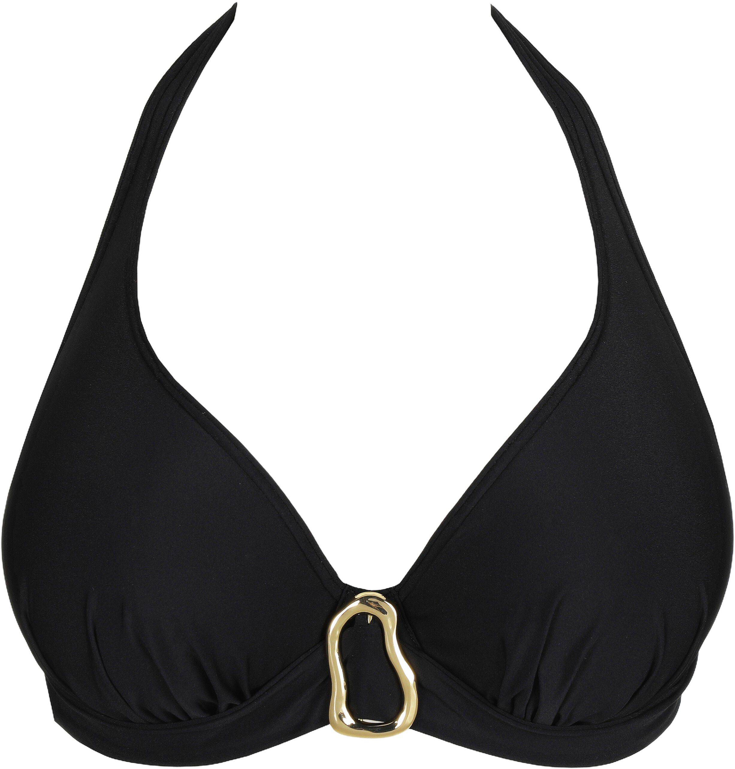 Uvita padded plunge bikini top