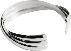 Rigid bracelet with relief