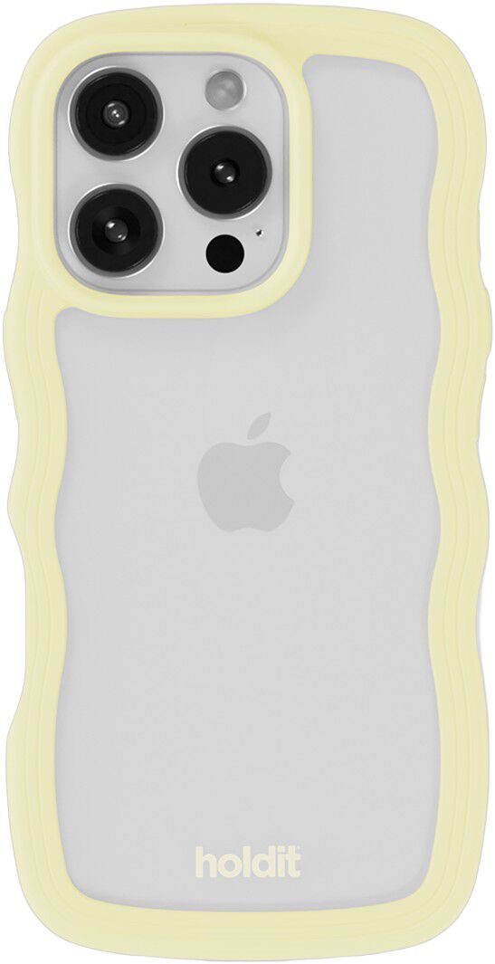 Wavy Case iPhone 16 Pro Max Lemonade/Transparent