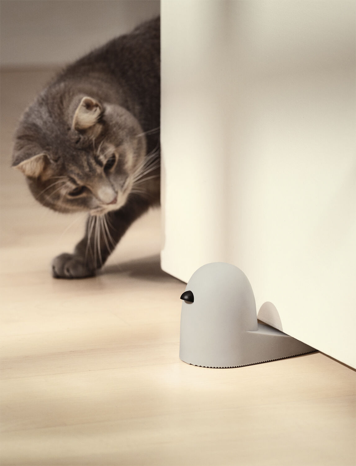 BOB d&ouml;rrstoppare light grey