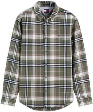 Regular Fit Check Brushed Flannel Shirt