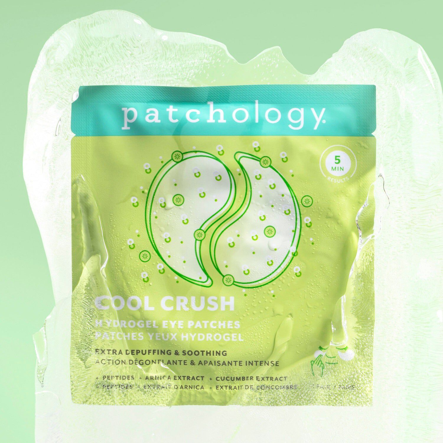 Cool Crush Hydrogel Eye Patches - &Aring;terfuktande f&ouml;r &ouml;gonen