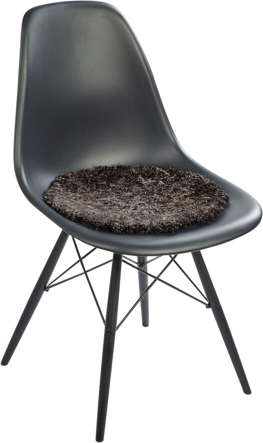 New Zealand Sheepskin, Seat Cover, Short-Wool Curly, Round 38cm