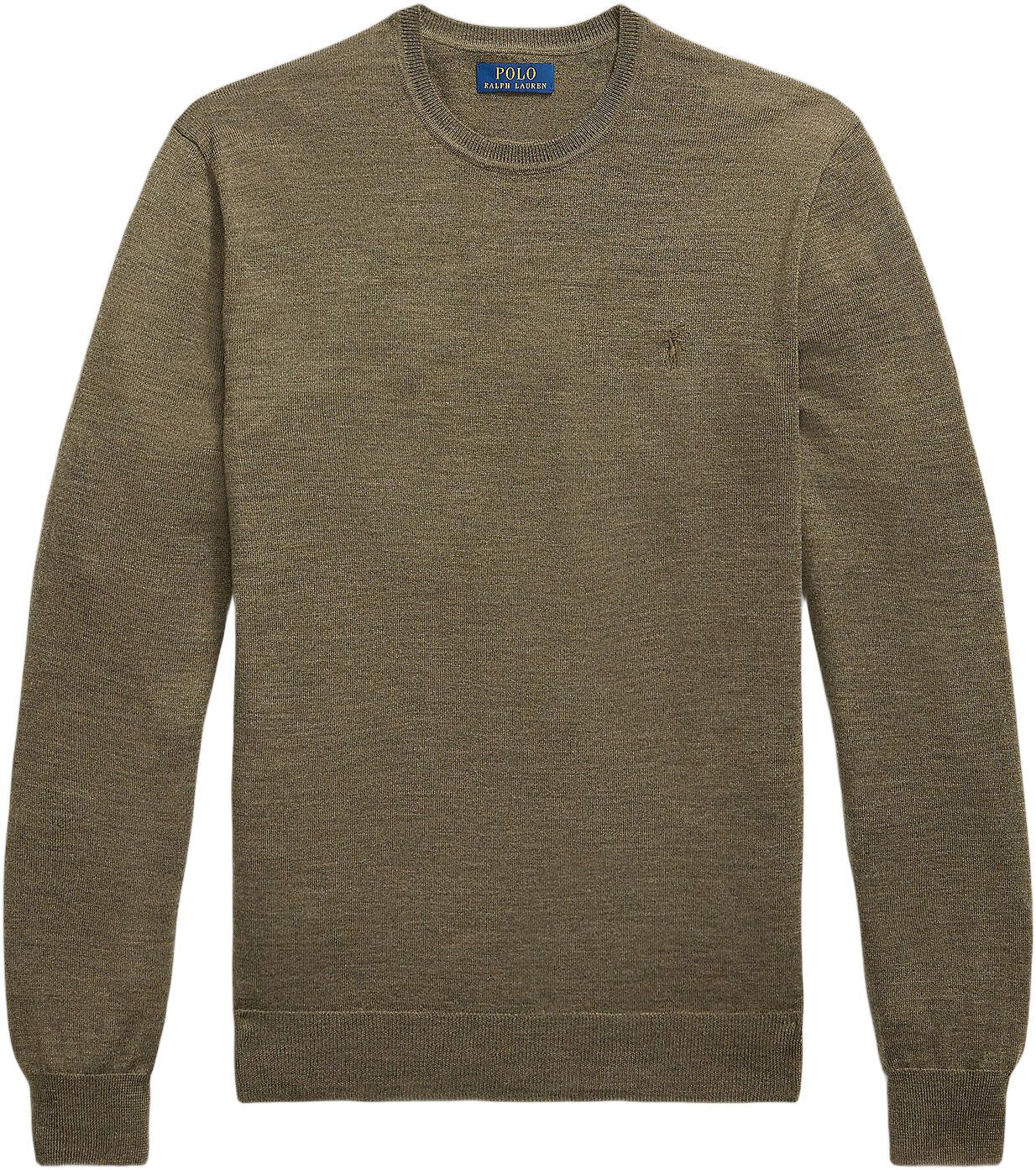 Slim Fit Washable Wool Crewneck Sweater