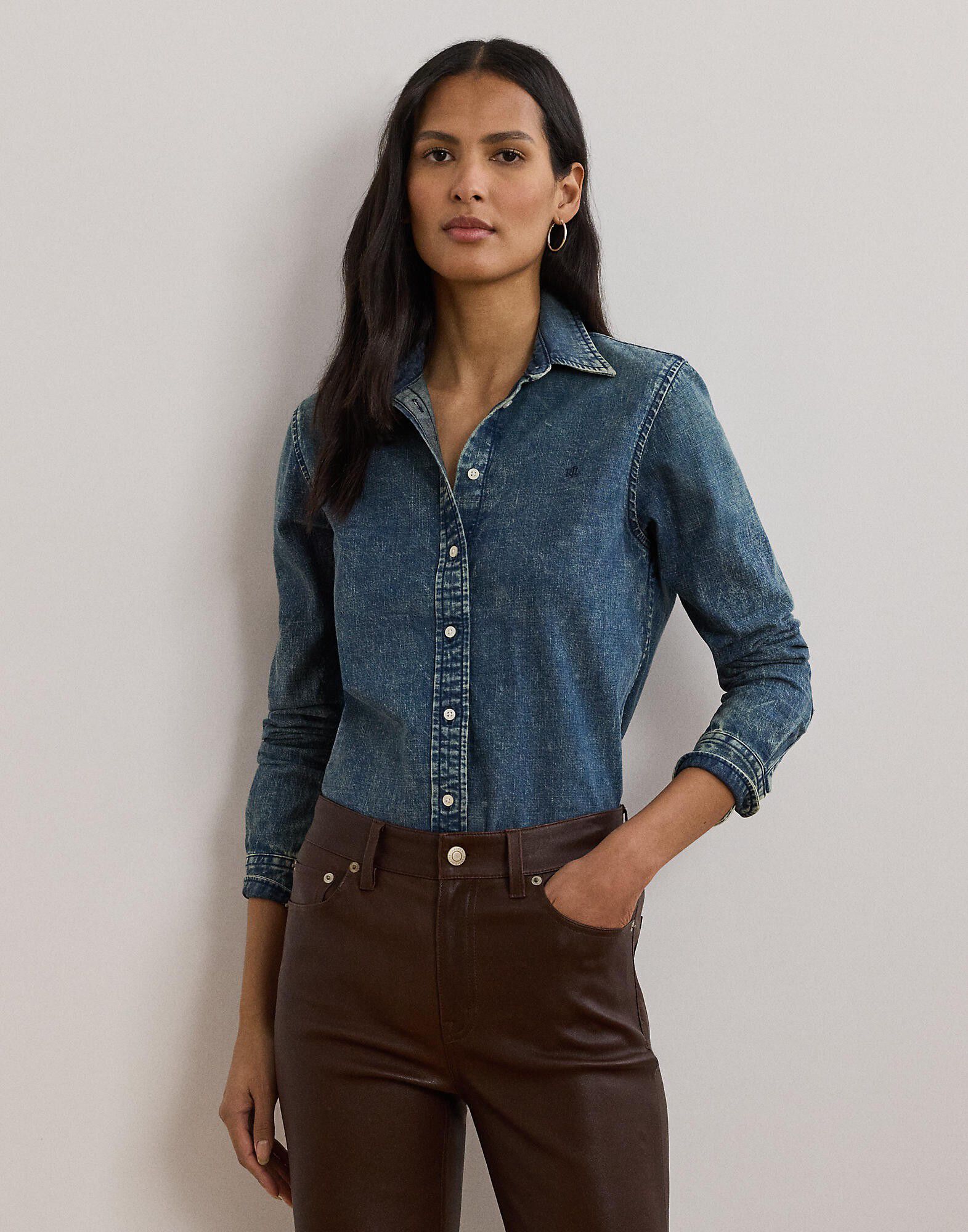 Classic Fit Denim Shirt