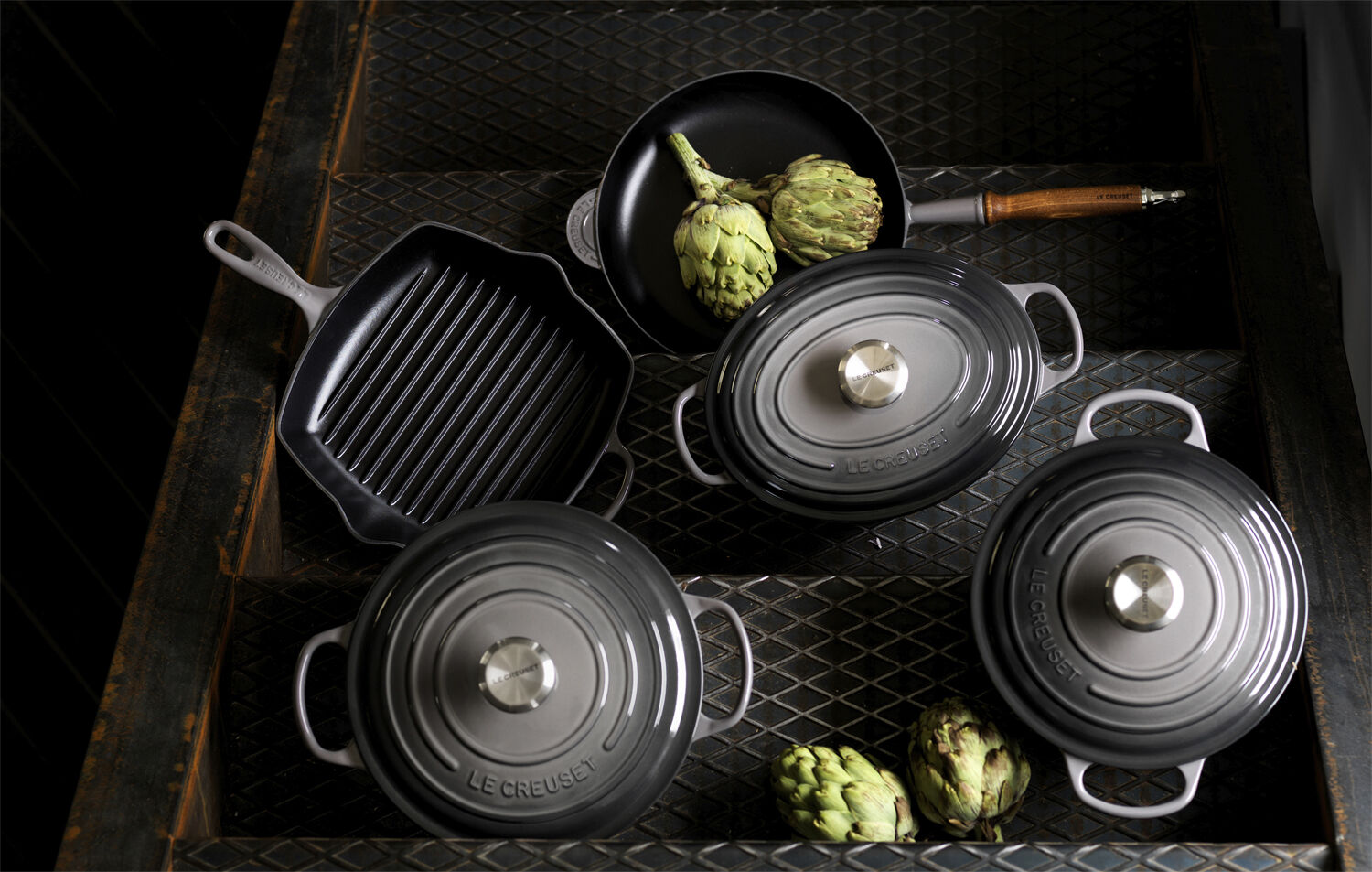 Rund st&oslash;bejernsgryde 5,3L Flint