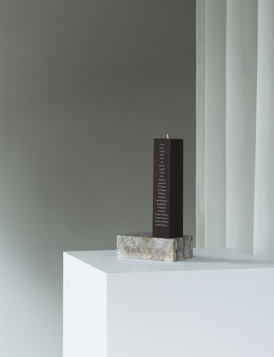 Calendar Candle Square
