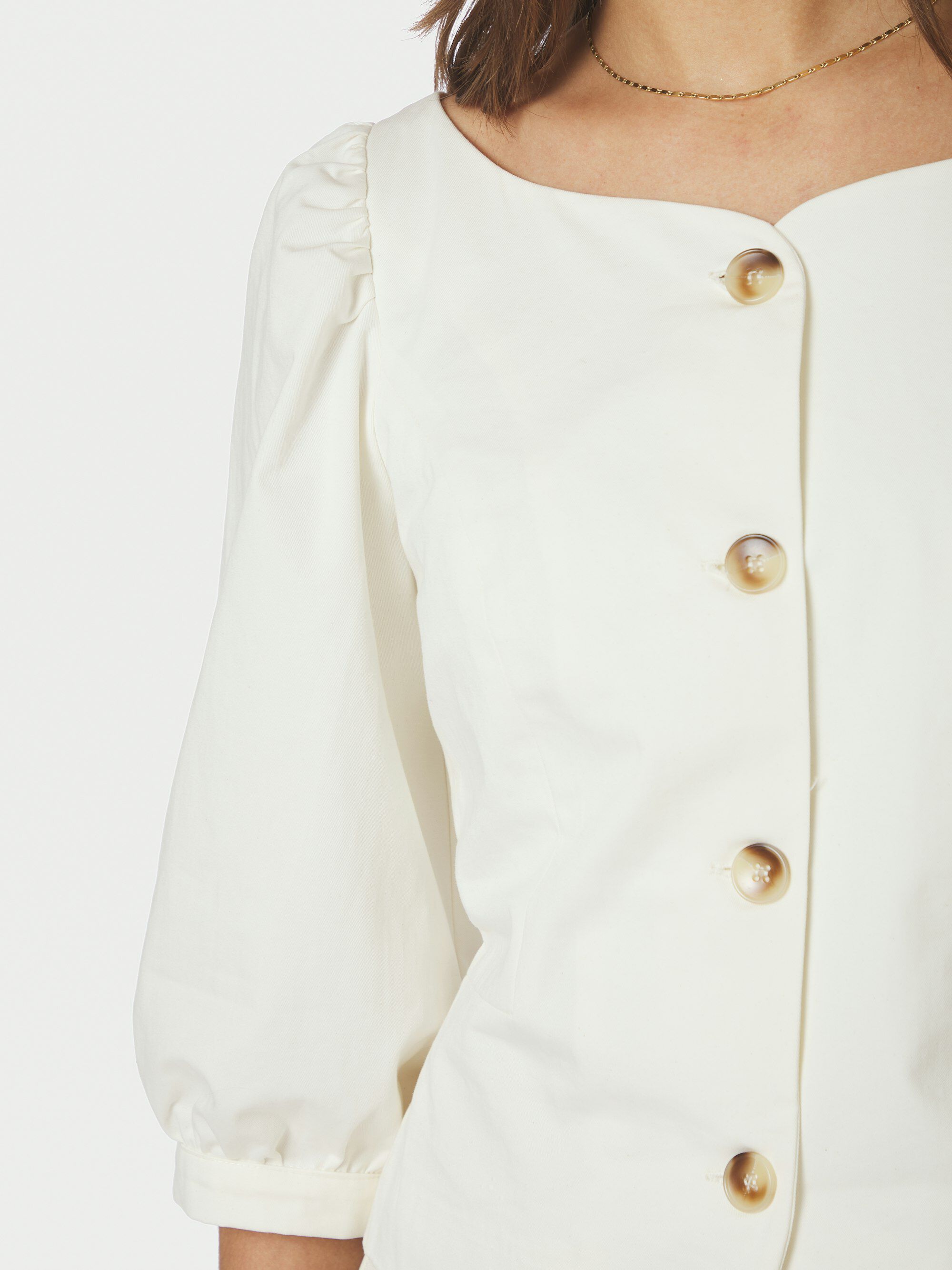 Jeannie Twill Blouse