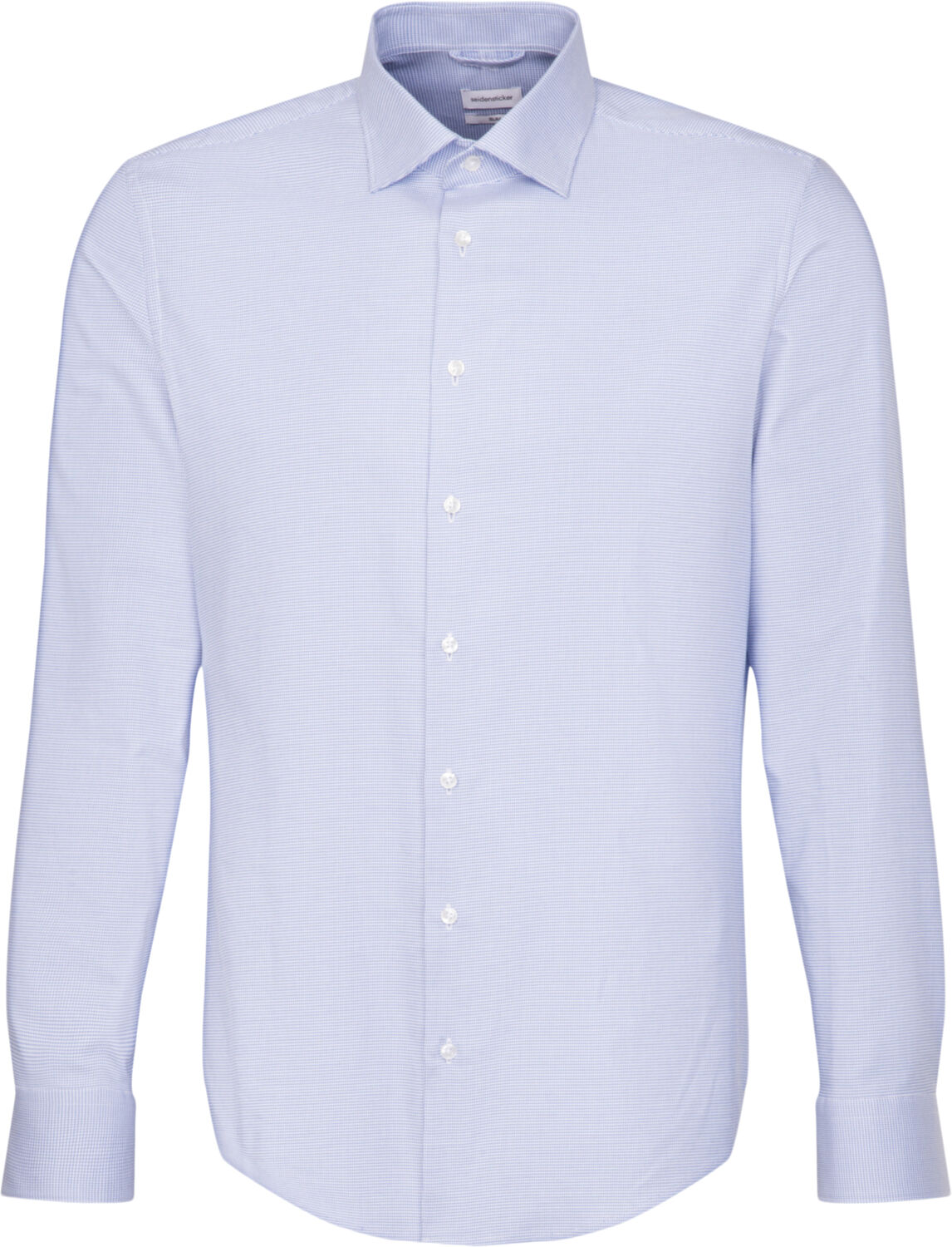 Business Shirt Slim Long sleeve Kent-Collar Uni