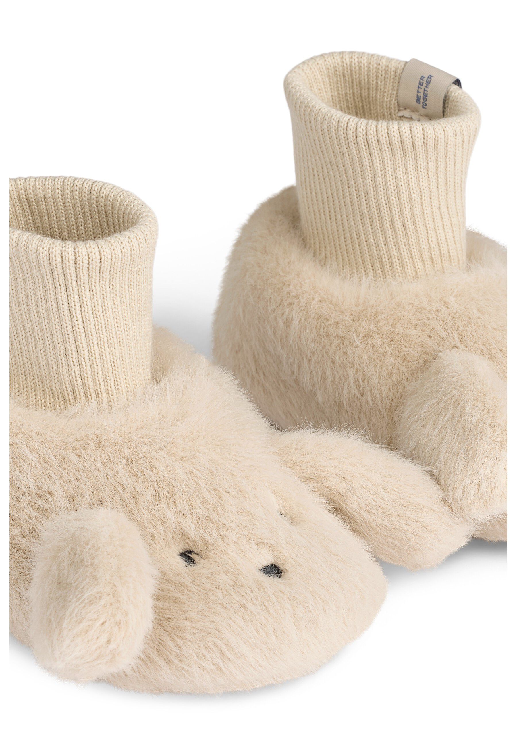 Beth Rabbit Plush Slippers