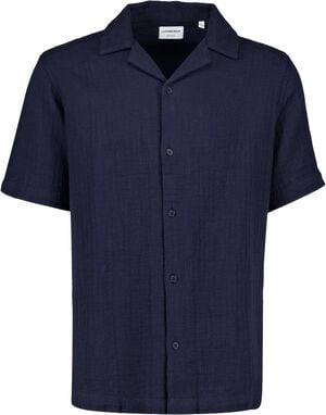 Cotton muslin resort shirt S/S