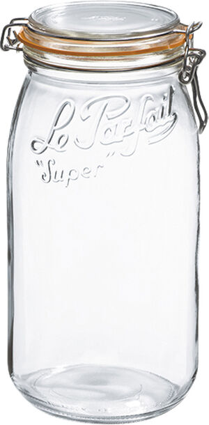Förvaringsglas 3 liter D 10 cm Glas