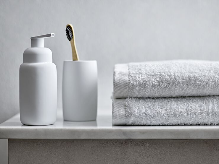 Tvålpump Mono vit Rubber