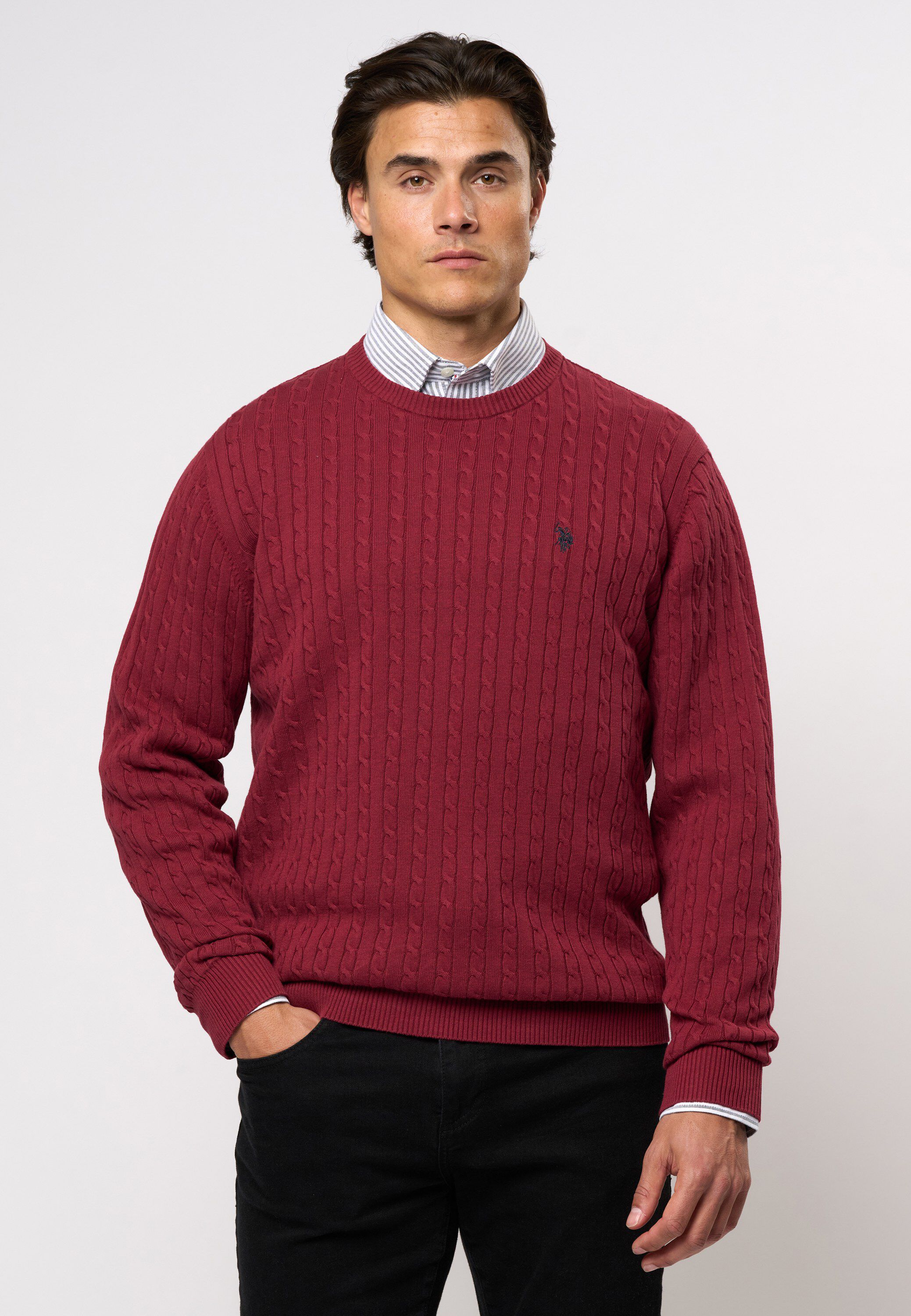 MADS REG COT USPA M KNIT