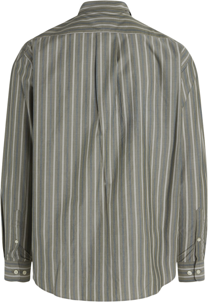 Cotton Poplin Stripe Malte Shirt